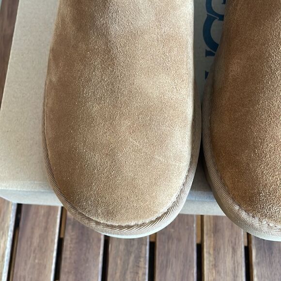 UGG Classic Mini Side Logo II Chestnut Women Size 7 - Picture 14 of 15